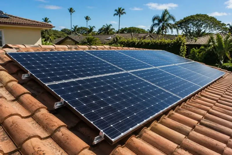 Installation de panneaux solaires à Jonzac
